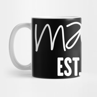 Mama Est 2024 shirt, Promoted to Mommy Mother's Day 2024 Mug